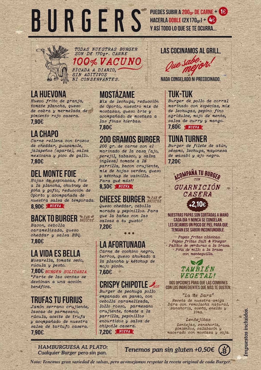 Menu 200 Gramos Burger San Fernando-2