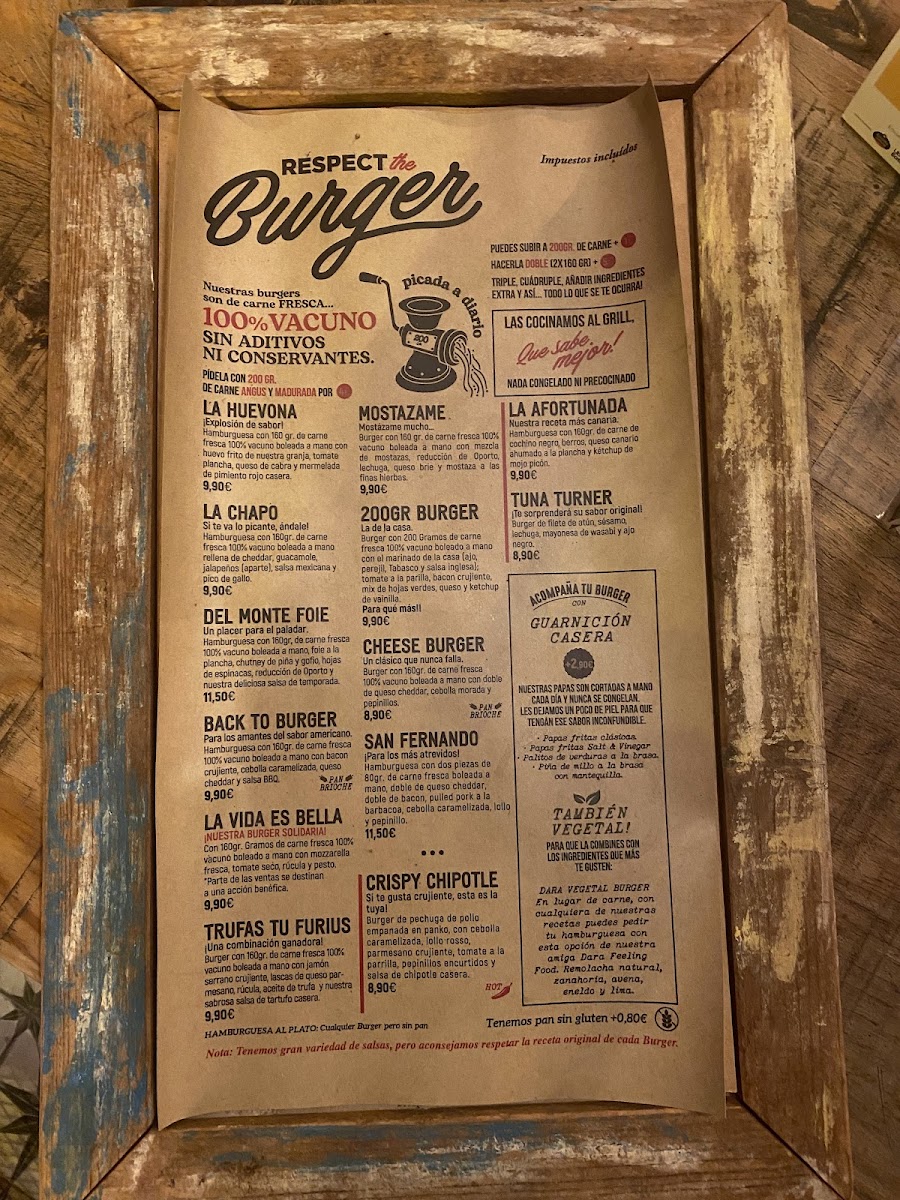 Menu 200 Gramos Burger San Fernando-5