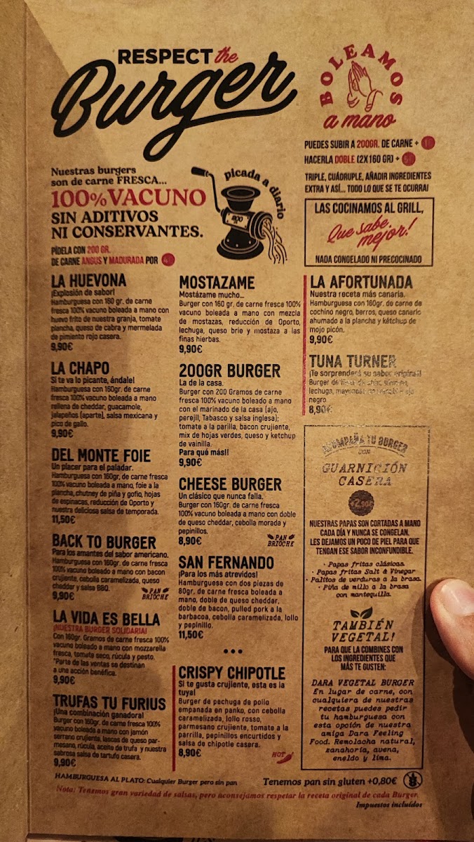 Menu 200 Gramos Burger San Fernando-6